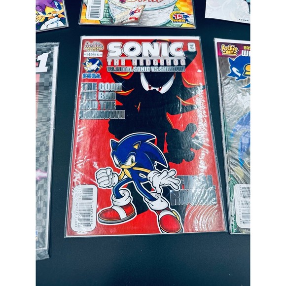 Sonic The Hedgehog Lot of 5 Archie Comics Sega y2k  lot set sonicx - Picture 3 of 7